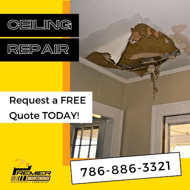 Ceiling repair miami